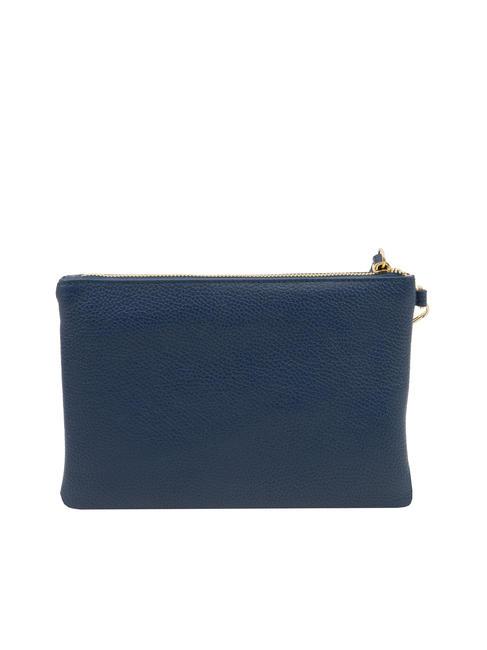 ROBERTA Dollar leather clutch bag jeans - Women’s Bags