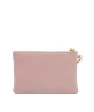 LESAC ROBERTA Dollar leather clutch bag millennial pink - Women’s Bags - 3