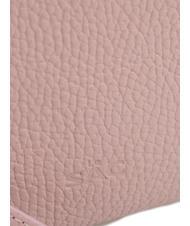 LESAC ROBERTA Dollar leather clutch bag millennial pink - Women’s Bags - 5