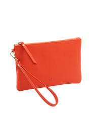 LESAC ROBERTA Dollar leather clutch bag coral - Women&rsquo;s Bags - 2
