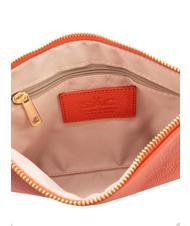 LESAC ROBERTA Dollar leather clutch bag coral - Women&rsquo;s Bags - 5