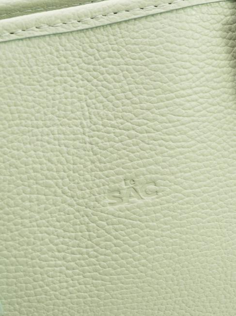 CHIARA Dollar leather shopper bag artic teal - Women’s Bags