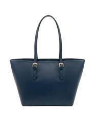 LESAC CHIARA Dollar leather shopper bag jeans - Women’s Bags - 2