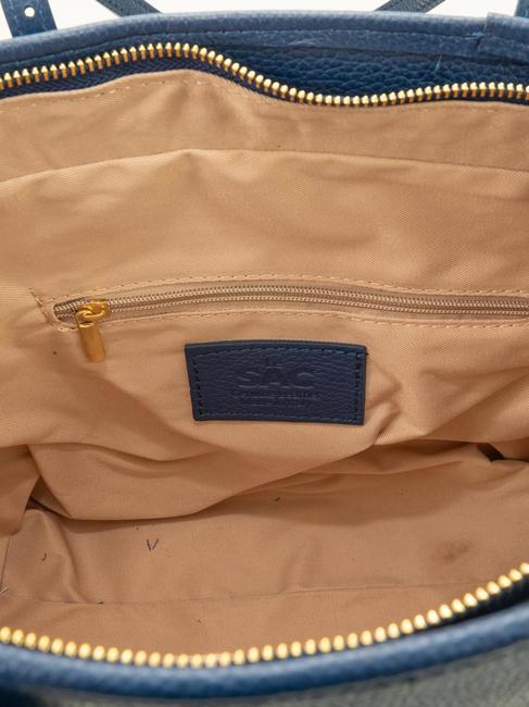 CHIARA Dollar leather shopper bag jeans - Women’s Bags