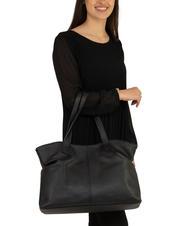 LESAC MARTINA Dollar leather shopper bag black - Women’s Bags - 4