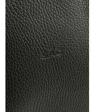 LESAC MARTINA Dollar leather shopper bag black - Women’s Bags - 6