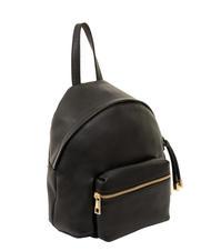 LESAC VANESSA Dollar leather backpack black - Women’s Bags - 2