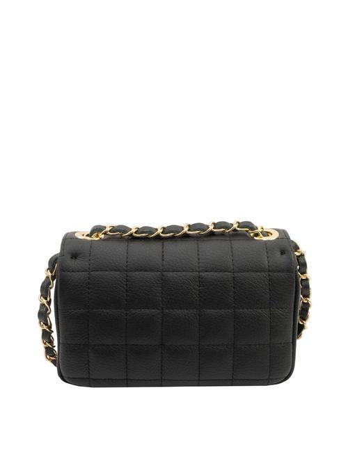 GIULIA Dollar leather chain shoulder bag black - Women’s Bags