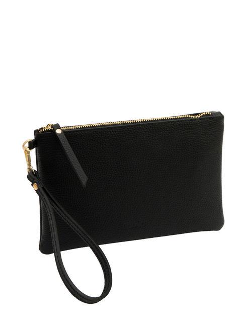 ROBERTA Dollar leather clutch bag black - Women’s Bags