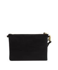 LESAC CLAUDIA Dollar leather clutch bag with shoulder strap black - Women’s Bags - 3