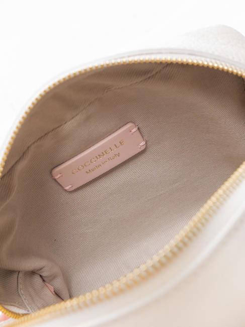 CHERRY Hammered leather camera bag coconut milk - Women&rsquo;s Bags