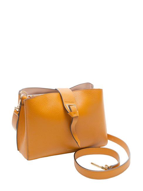 ALBA Hammered leather shoulder bag paprika - Women&rsquo;s Bags