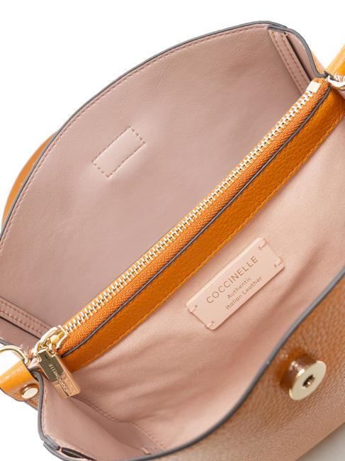 ALBA Hammered leather shoulder bag paprika - Women&rsquo;s Bags