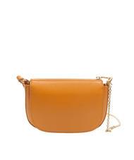 COCCINELLE ANNE Mini shoulder bag in hammered leather paprika - Women’s Bags - 3