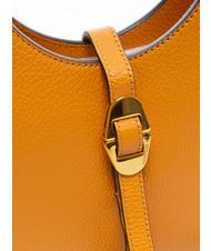 COCCINELLE COSIMA Handbag in hammered leather paprika - Women’s Bags - 3