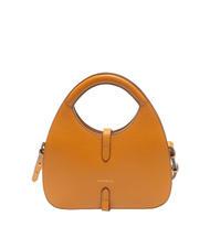 COCCINELLE COSIMA Handbag in hammered leather paprika - Women’s Bags - 4