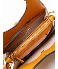 COCCINELLE COSIMA Handbag in hammered leather paprika - Women’s Bags - 5