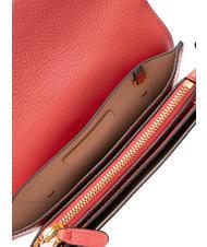 COCCINELLE COSIMA Hammered leather shoulder bag cranberries - Women&rsquo;s Bags - 6