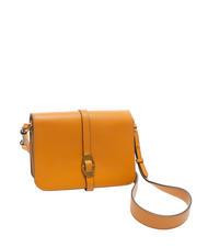 COCCINELLE COSIMA Hammered leather shoulder bag - Women’s Bags