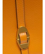 COCCINELLE COSIMA Hammered leather shoulder bag paprika - Women’s Bags - 5