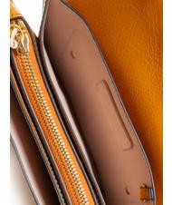 COCCINELLE COSIMA Hammered leather shoulder bag paprika - Women’s Bags - 6