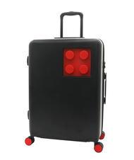 LEGO SIGNATURE Medium size trolley black red - Rigid Trolley Cases - 3