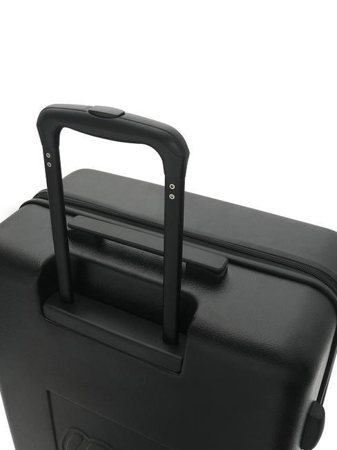 SIGNATURE Medium size trolley black red - Rigid Trolley Cases