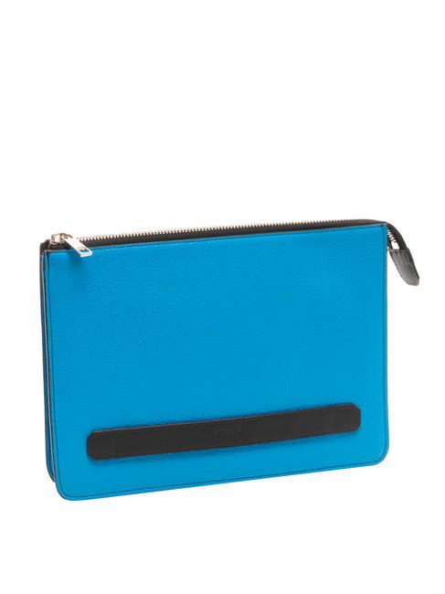 ULISSE St eracle calfskin clutch turquoise h - Women’s Bags