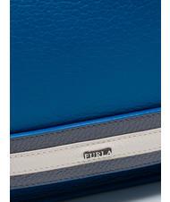 FURLA GIOVE Double nirvana clutch klein blue f+black - Women’s Bags - 3