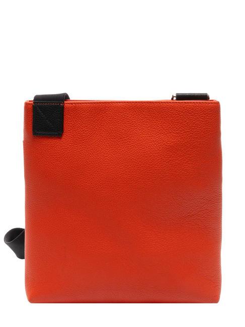 HUNTER  Leather bag orangea - Over-the-shoulder Bags for Men