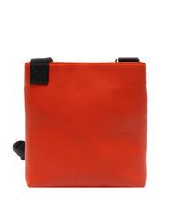 FURLA HUNTER  Leather bag orangea - Over-the-shoulder Bags for Men - 4