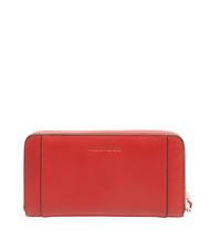 PIQUADRO MUSE Large zip around leather wallet RED - Women&rsquo;s Wallets - 3