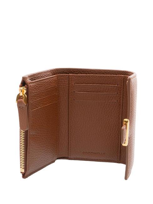 KATTIE Small leather wallet BRULE - Women&rsquo;s Wallets