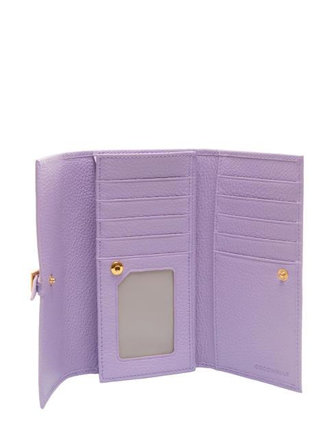 CHERRY  Pebbled leather wallet lav./lav. - Women’s Wallets