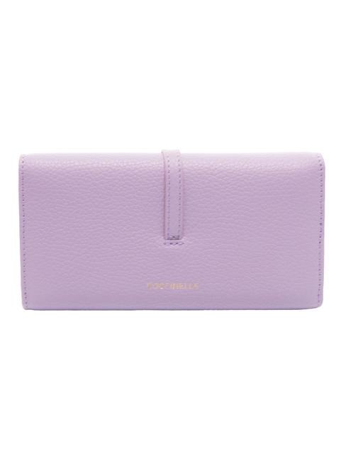 CHERRY  Pebbled leather wallet lav./lav. - Women’s Wallets