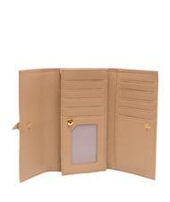 COCCINELLE CHERRY  Pebbled leather wallet toasted - Women’s Wallets - 2