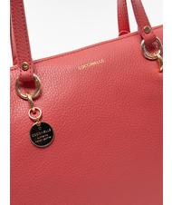 COCCINELLE ALPHA  Leather shopping bag cranberries - Women’s Bags - 3