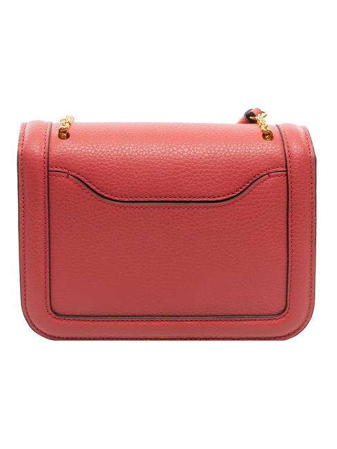 NEW MARVIN TWIST Micro shoulder bag, in leather cranberries - Women’s Bags