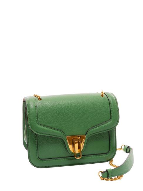 NEW MARVIN TWIST Micro shoulder bag, in leather peppermint - Women’s Bags