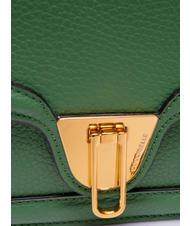 COCCINELLE NEW MARVIN TWIST Micro shoulder bag, in leather peppermint - Women’s Bags - 5