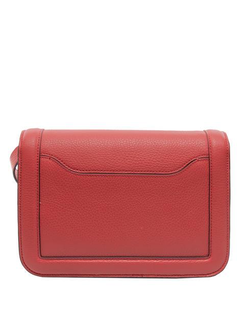 NEW MARVIN TWIST  Shoulder bag, in leather cranberries - Women’s Bags