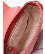 COCCINELLE ALPHA  Mini shoulder bag, in leather cranberries - Women&rsquo;s Bags - 6