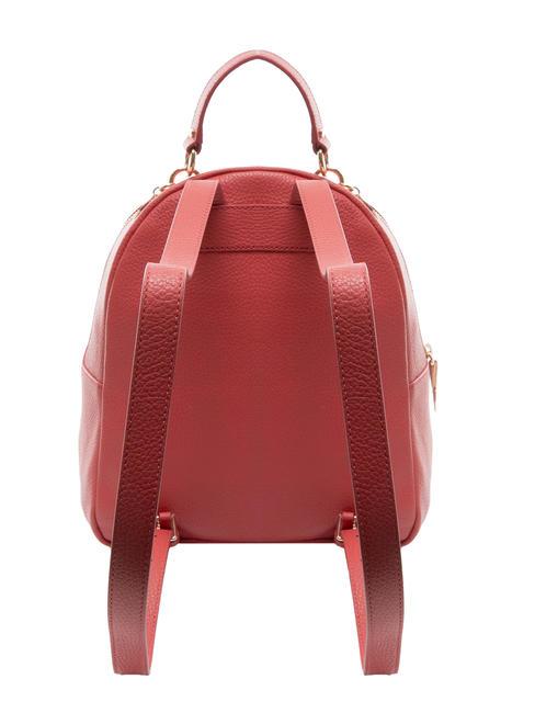 ALPHA Hammered leather backpack cranberries - Women&rsquo;s Bags