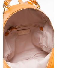 COCCINELLE ALPHA Hammered leather backpack paprika - Women’s Bags - 5