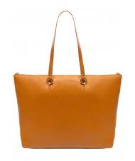 COCCINELLE ALPHA  Leather shopping bag paprika - Women’s Bags - 4