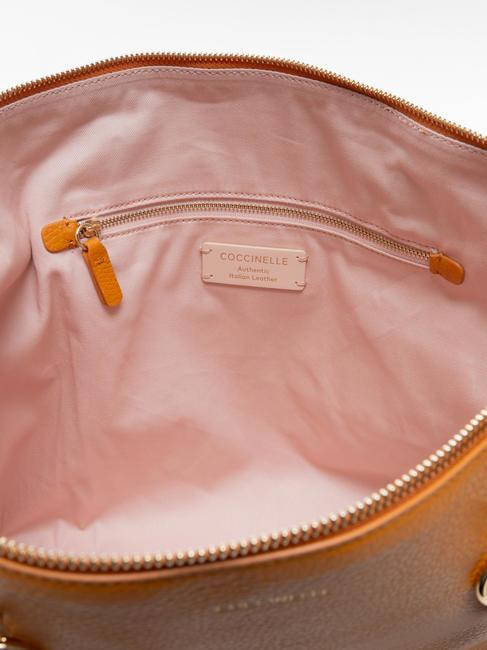 ALPHA  Leather shopping bag paprika - Women’s Bags