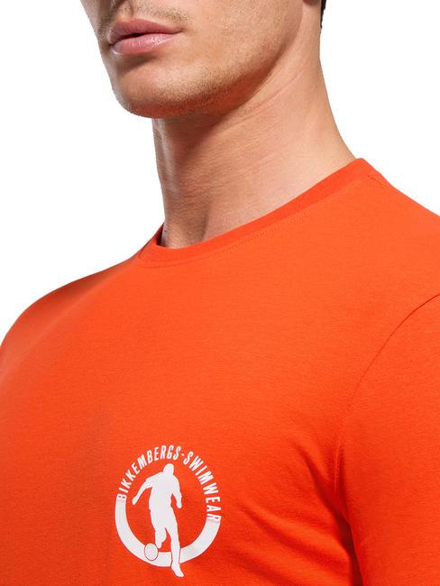 PUPINO  Short-sleeved T-shirt orangecom - T-shirt