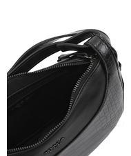 TOSCA BLU TIRAMISU Croc print shoulder bag Black - Women’s Bags - 3