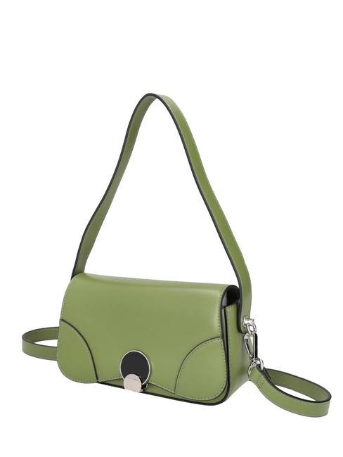   Shoulder mini bag, with shoulder strap olive green - Women’s Bags