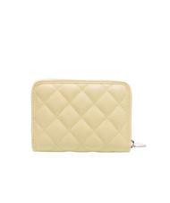 L'ATELIER DU SAC REBECCA Zip around quilted wallet pale lime - Women’s Wallets - 3